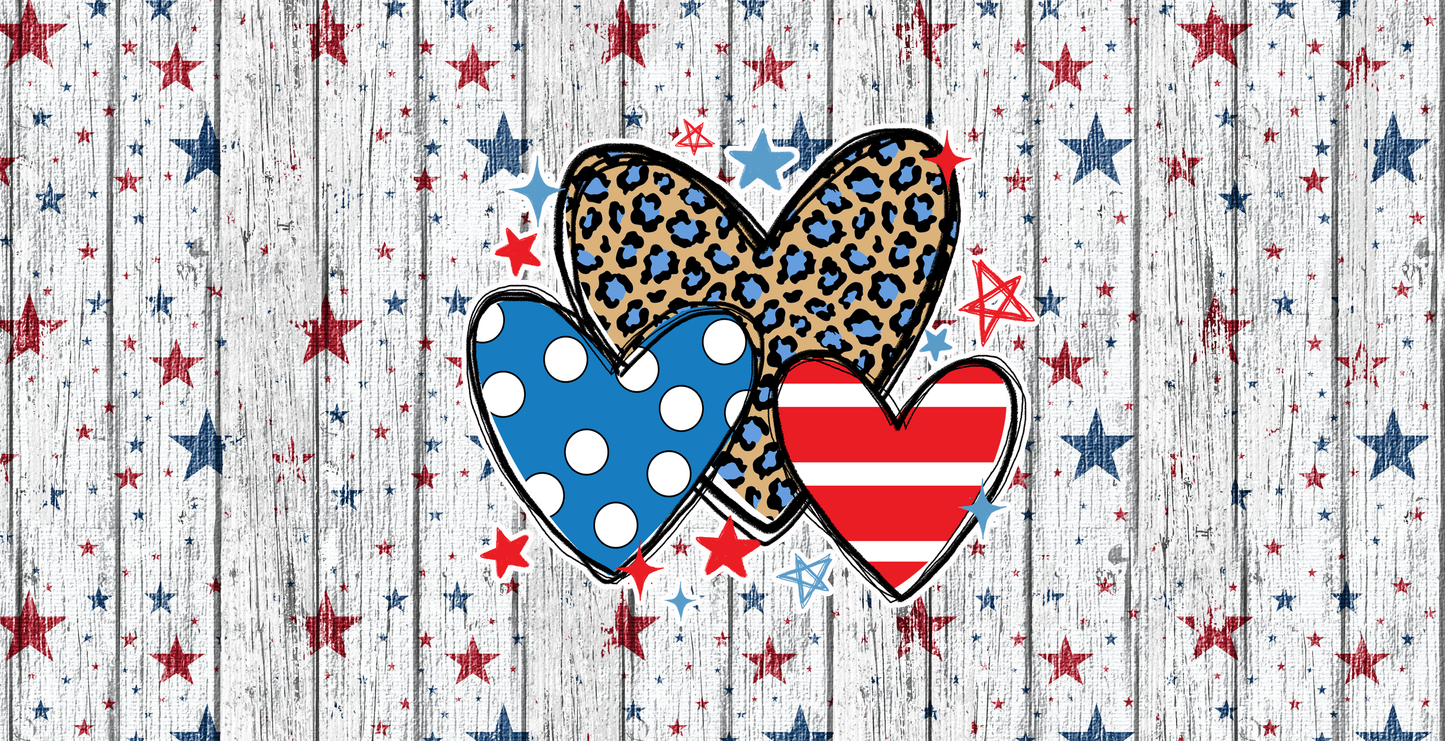 Hearts and stars