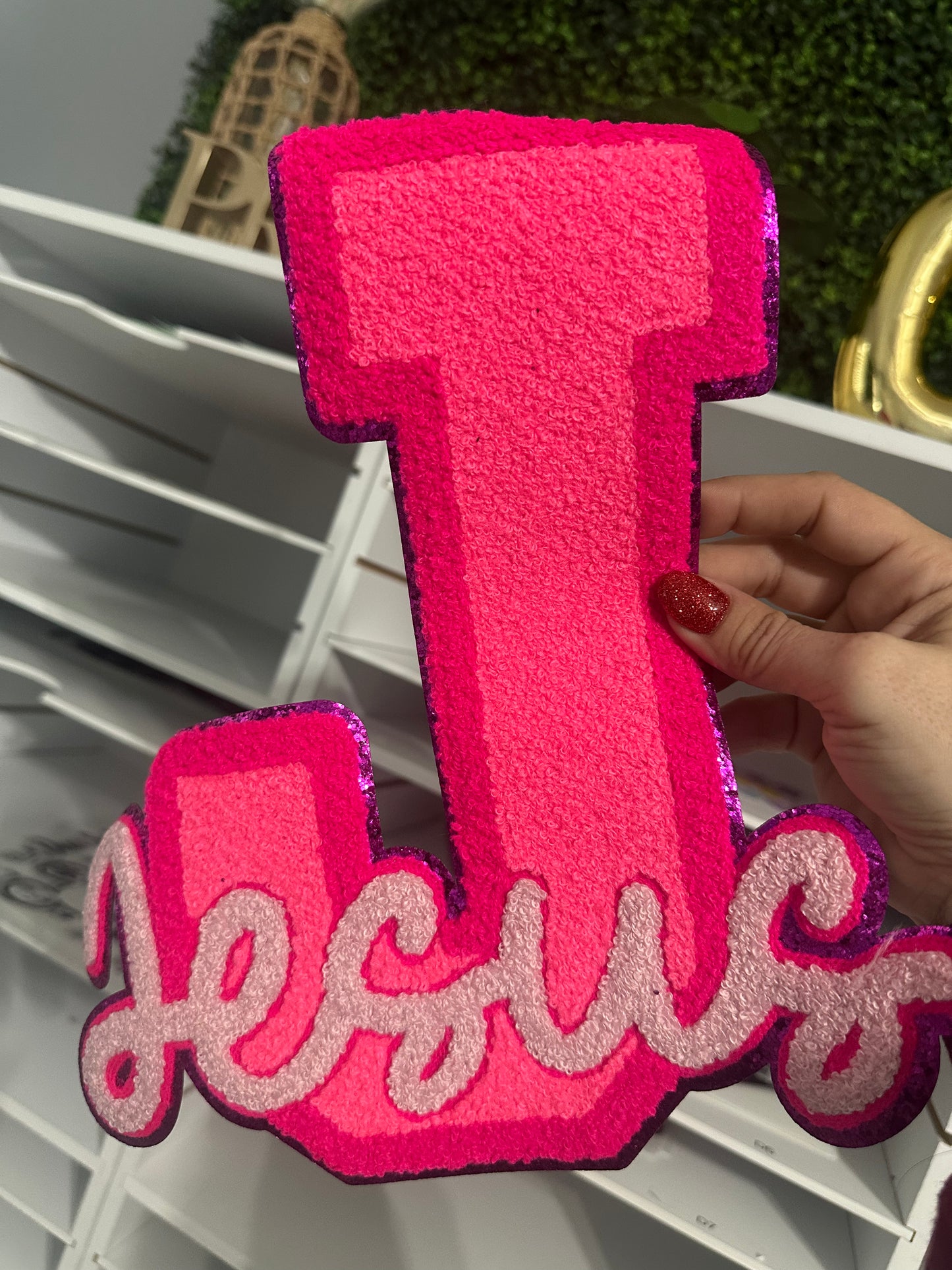 Jesus- chenille patch