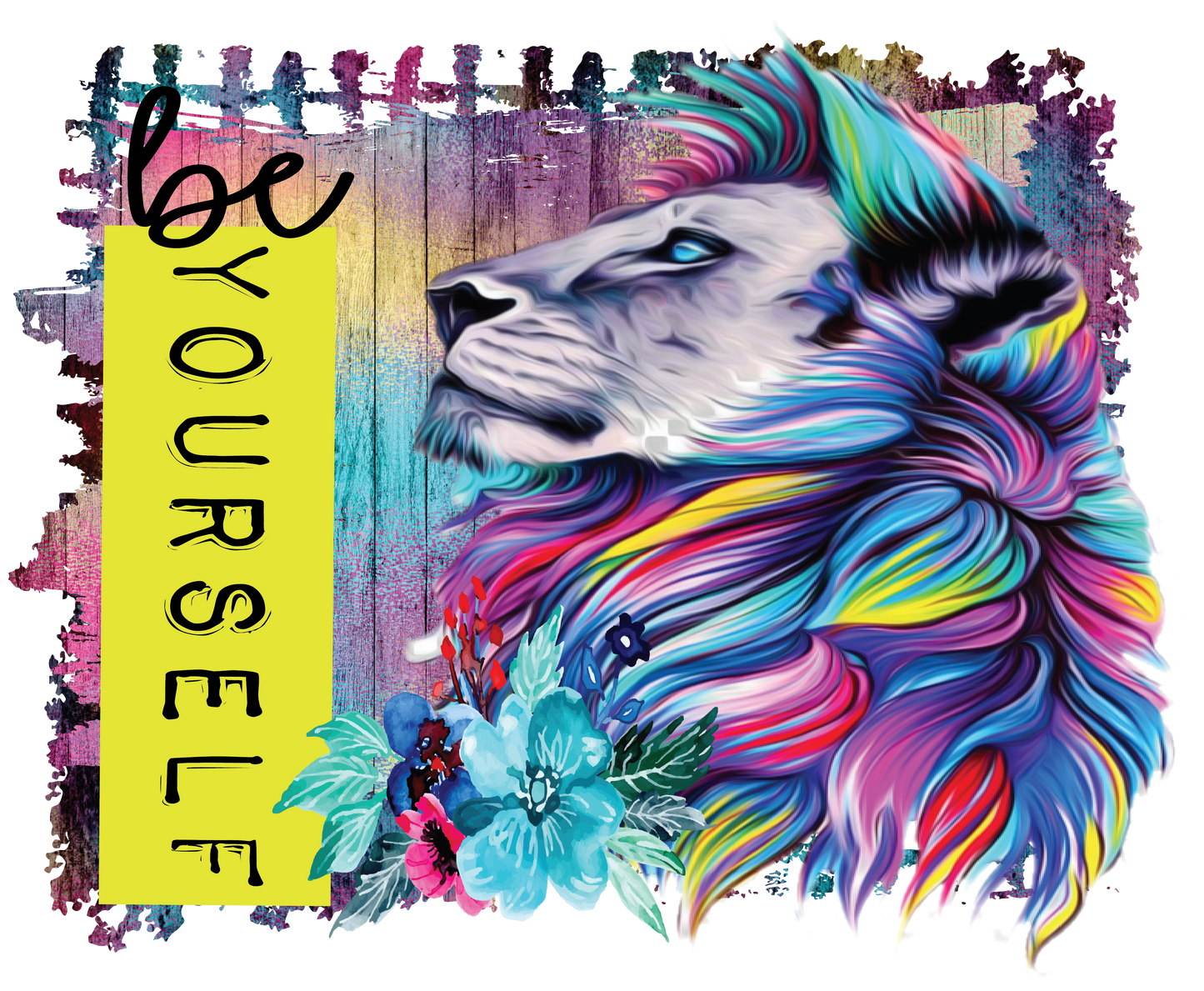Be yourself lion