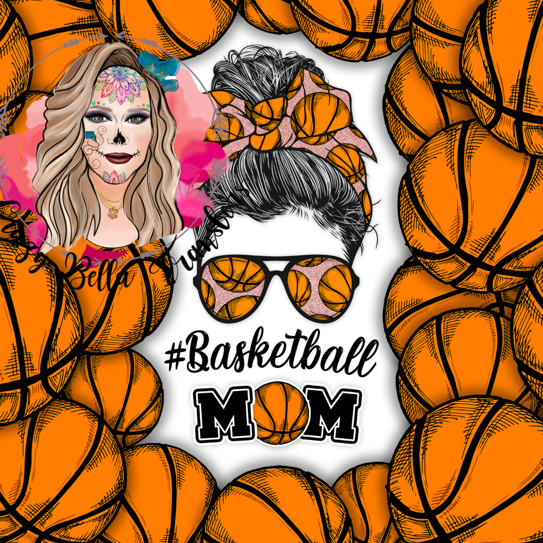 Basketball Mom Tumbler Wrap