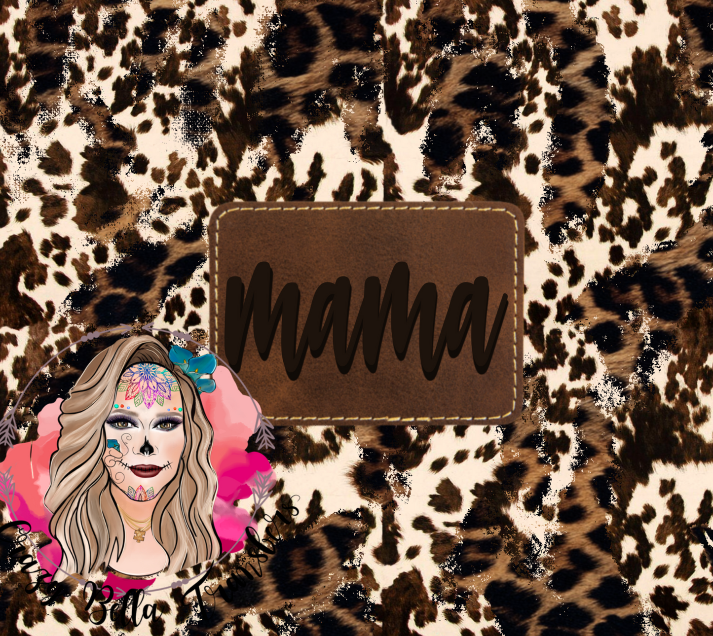 Mama Patch Tumbler Wrap