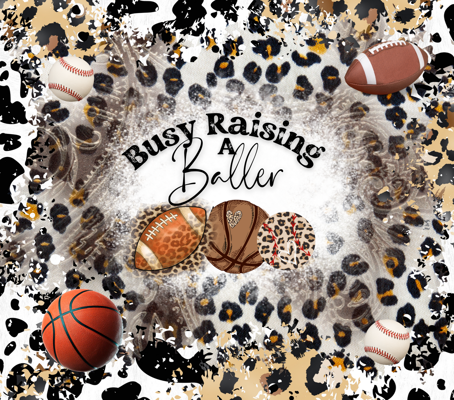 Raising a Baller Tumbler Wrap