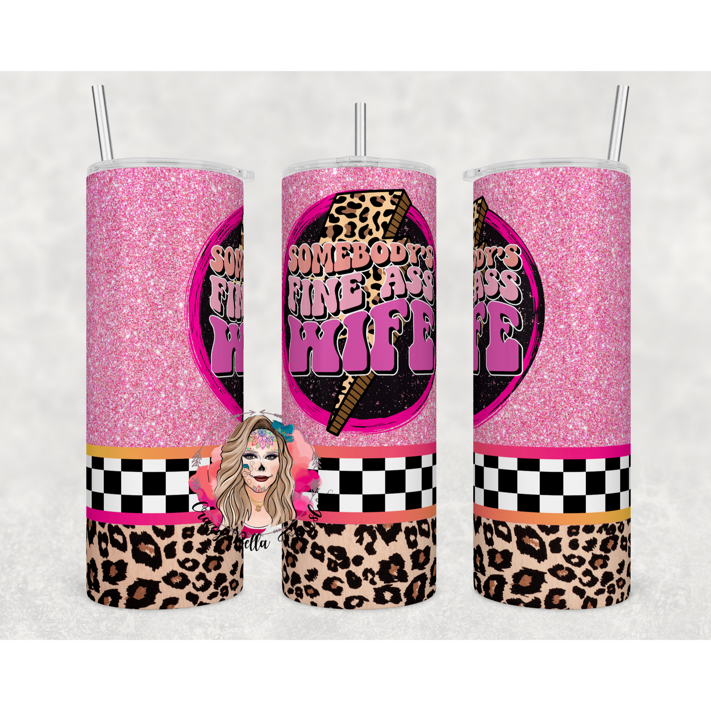 Fine Wife Tumbler Wrap