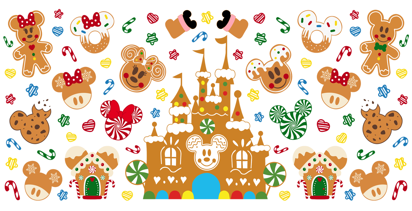 Mouse gingerbread wrap