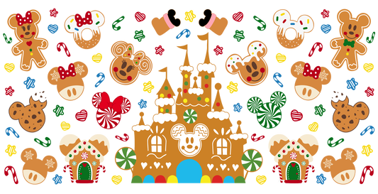 Mouse gingerbread wrap