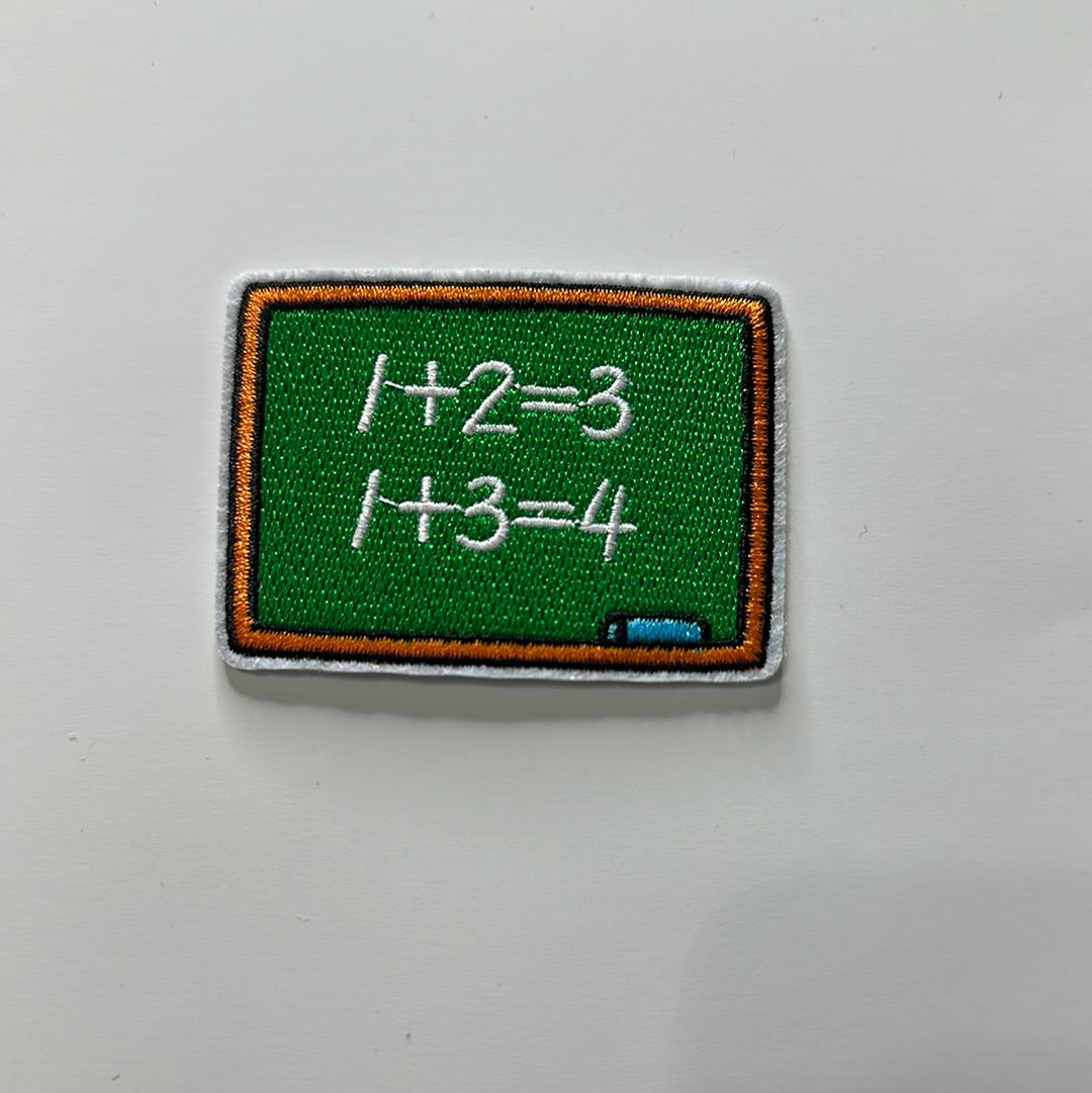 Teacher- hat patch