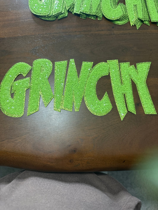 Green grinchy patch