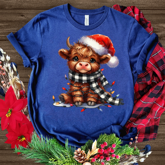 Baby highland with lights