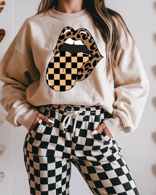 Checkered tongue