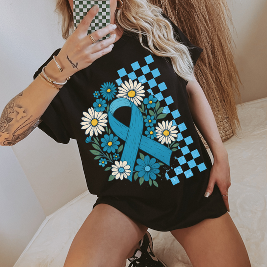 Diabetes awareness ribbon