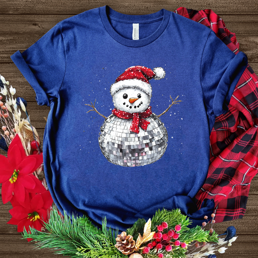 Disco snowman