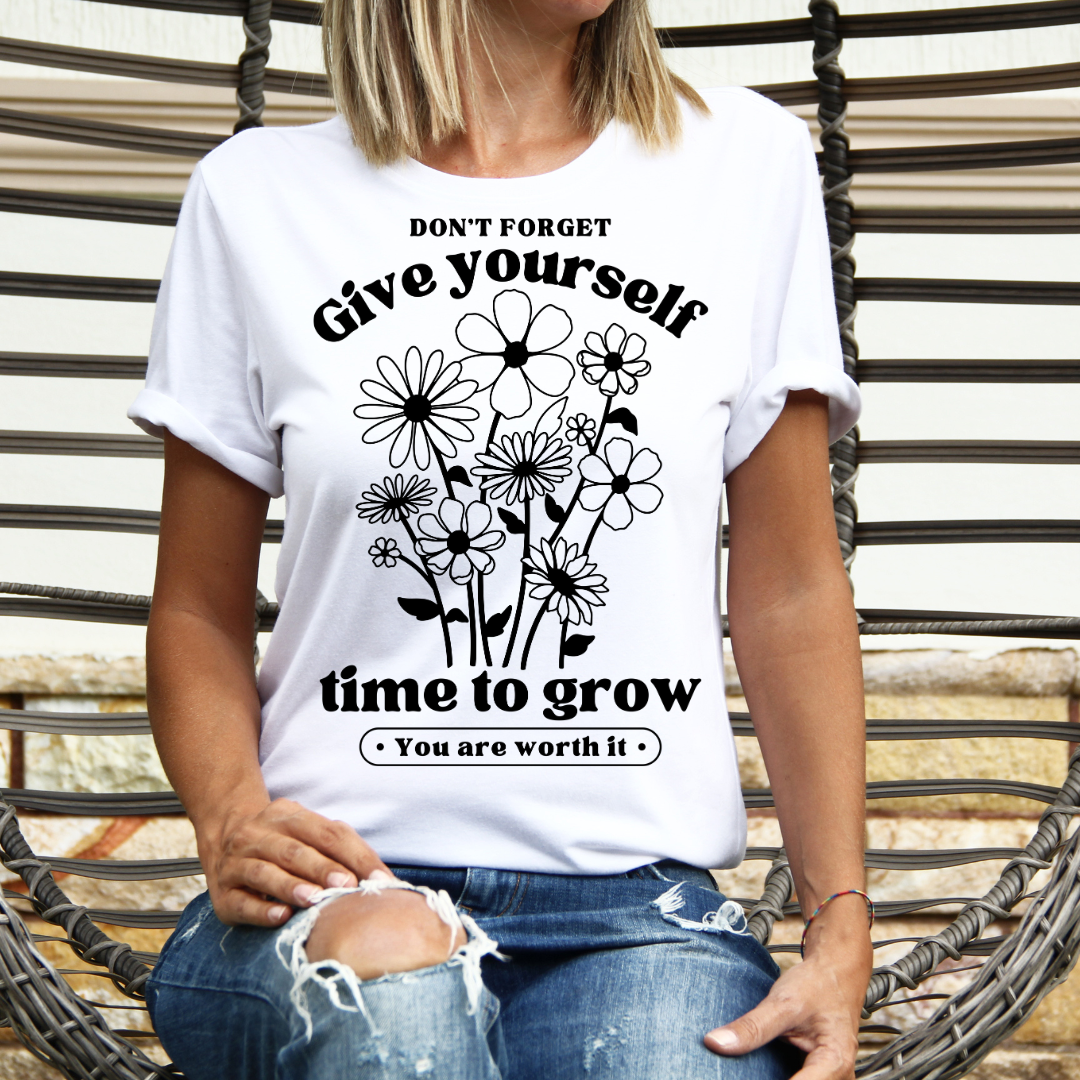 Give yourself time to grow