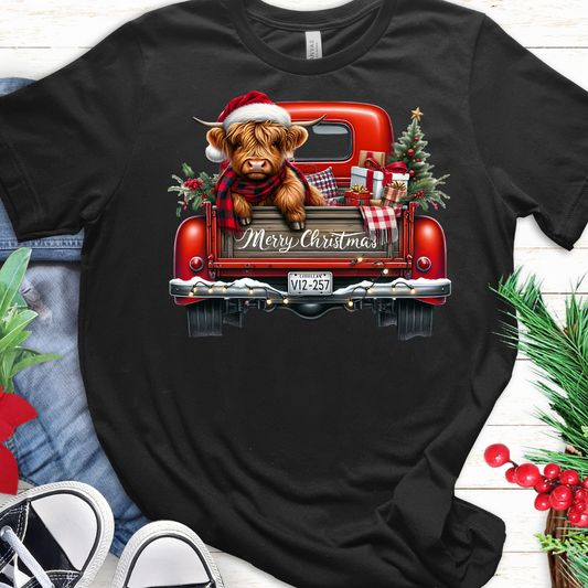Red truck highland