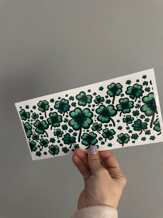 Lucky-16oz glass can wrap