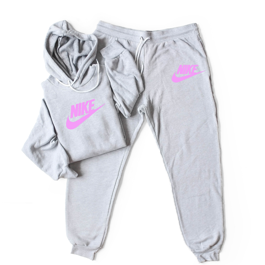 Lavender check - set