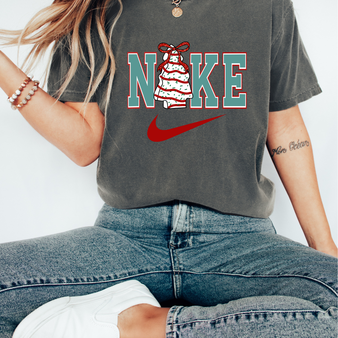 Teal tree cake check