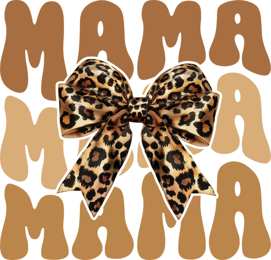 Mama bow - decal