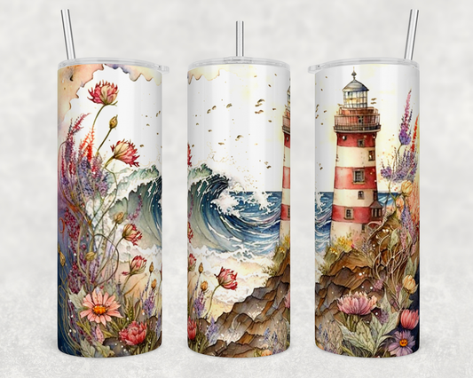 Lighthouse Tumbler Wrap